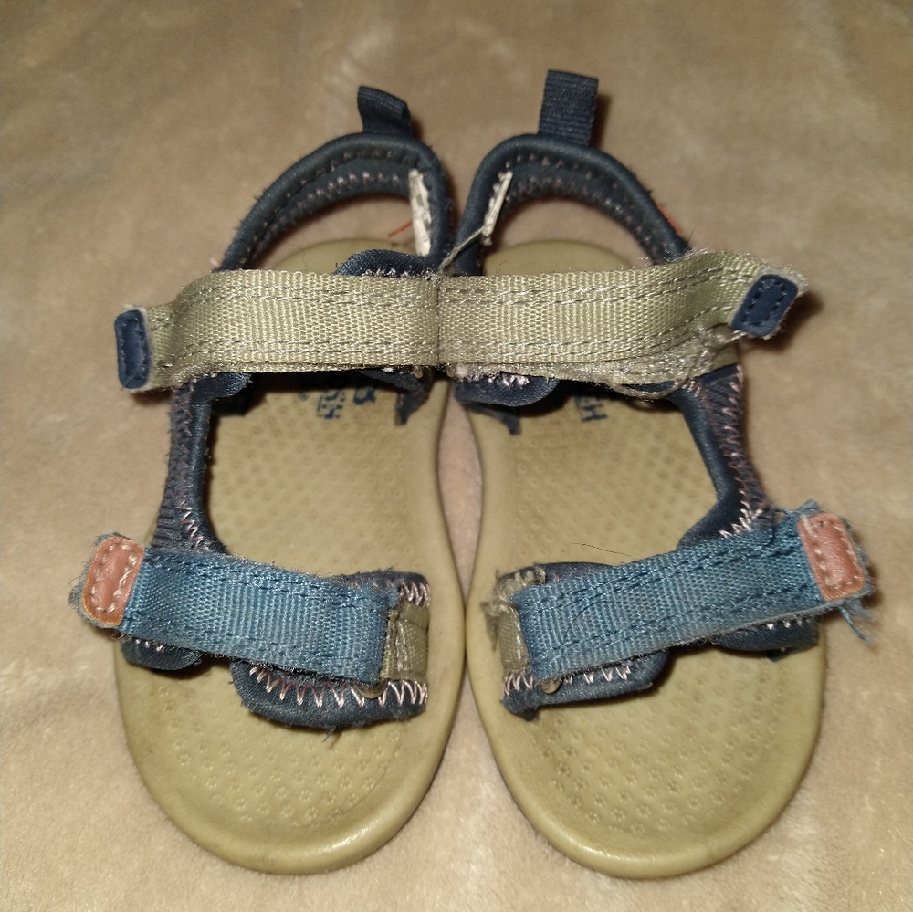 OshKosh B'gosh Blue and Tan Sandals for Everyday Comfort